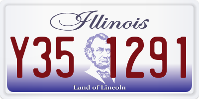 IL license plate Y351291