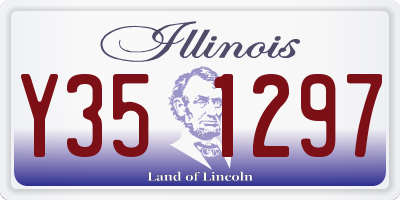 IL license plate Y351297