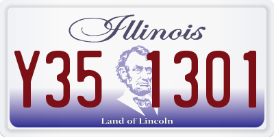 IL license plate Y351301