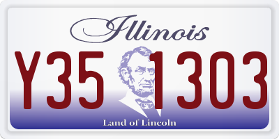IL license plate Y351303