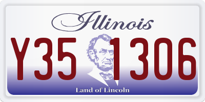 IL license plate Y351306