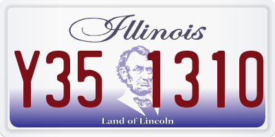IL license plate Y351310