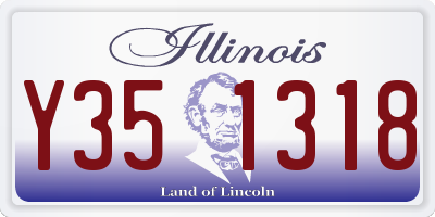 IL license plate Y351318