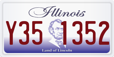 IL license plate Y351352