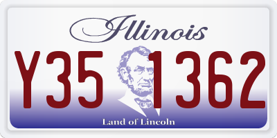 IL license plate Y351362
