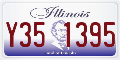 IL license plate Y351395