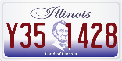 IL license plate Y351428