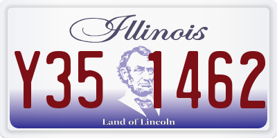 IL license plate Y351462