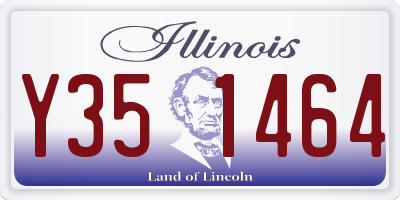 IL license plate Y351464