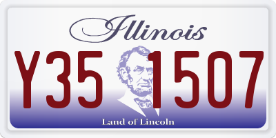 IL license plate Y351507