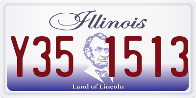 IL license plate Y351513