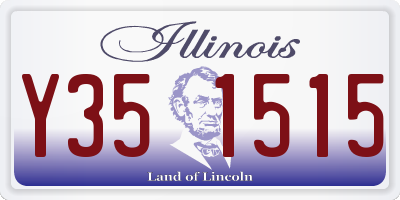 IL license plate Y351515