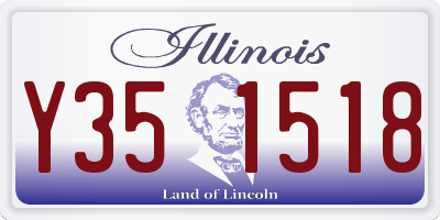 IL license plate Y351518