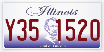 IL license plate Y351520