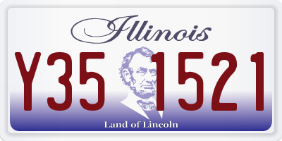 IL license plate Y351521