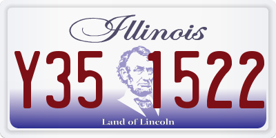 IL license plate Y351522