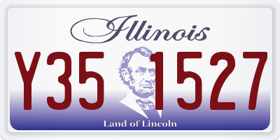 IL license plate Y351527