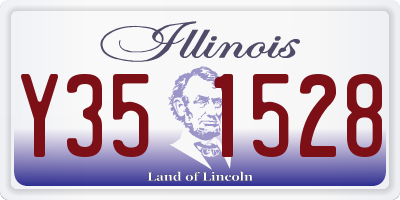 IL license plate Y351528