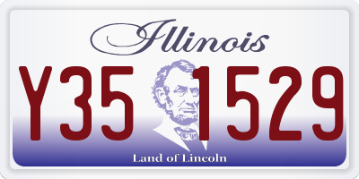IL license plate Y351529