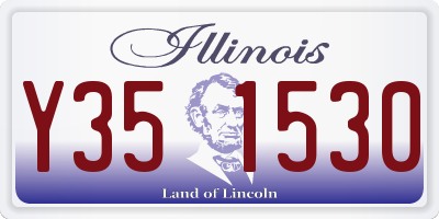 IL license plate Y351530