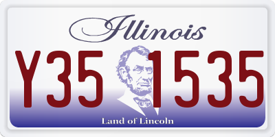 IL license plate Y351535