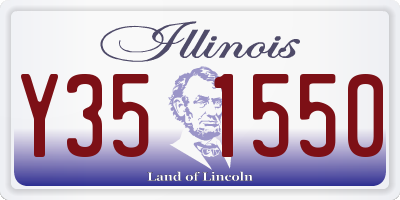 IL license plate Y351550