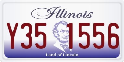 IL license plate Y351556