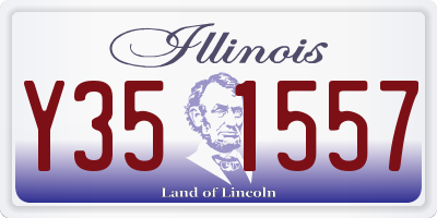 IL license plate Y351557