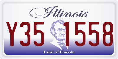 IL license plate Y351558