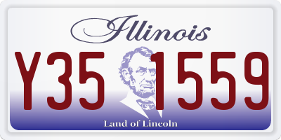IL license plate Y351559