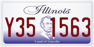 IL license plate Y351563