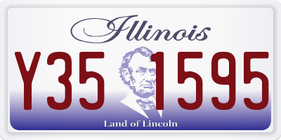 IL license plate Y351595