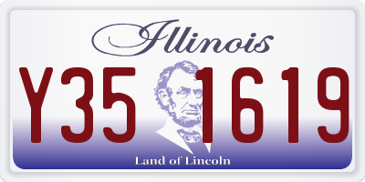 IL license plate Y351619