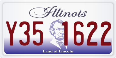 IL license plate Y351622