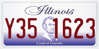 IL license plate Y351623