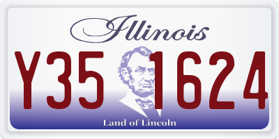 IL license plate Y351624