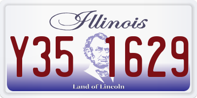 IL license plate Y351629