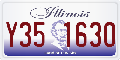 IL license plate Y351630
