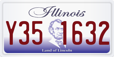 IL license plate Y351632