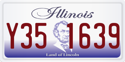IL license plate Y351639