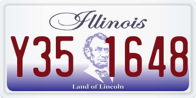 IL license plate Y351648