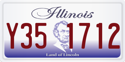 IL license plate Y351712