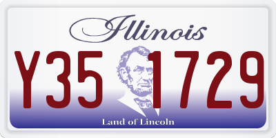 IL license plate Y351729