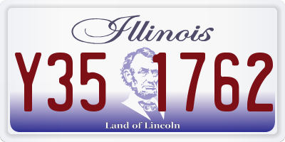 IL license plate Y351762