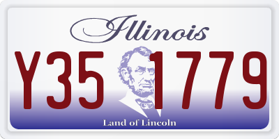 IL license plate Y351779