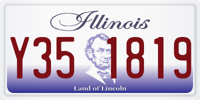 IL license plate Y351819