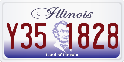 IL license plate Y351828