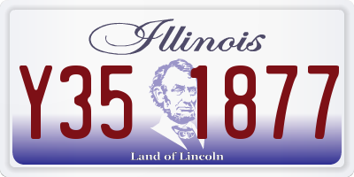 IL license plate Y351877