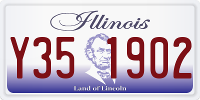 IL license plate Y351902