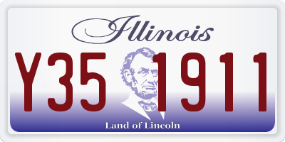 IL license plate Y351911